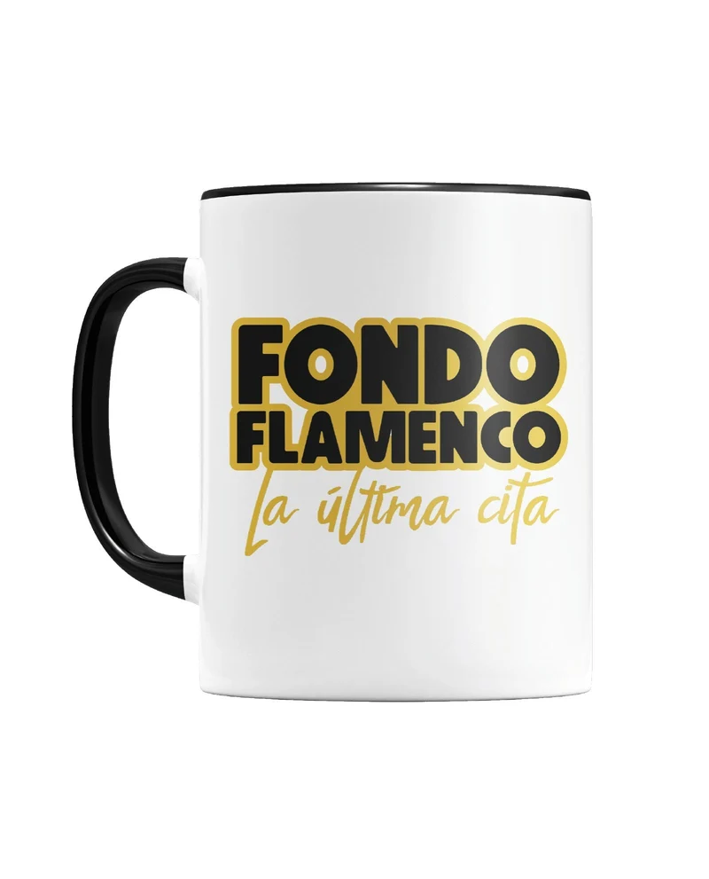 Fondo Flamenco - Taza "La última cita" Blanca