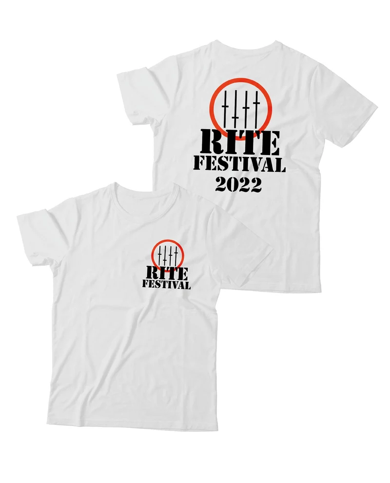 Camiseta RITE FESTIVAL - Blanco