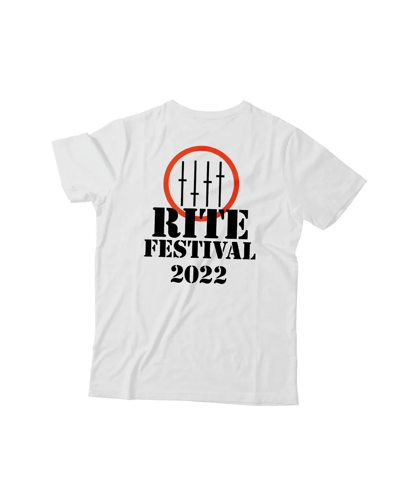 Camiseta RITE FESTIVAL - Blanco