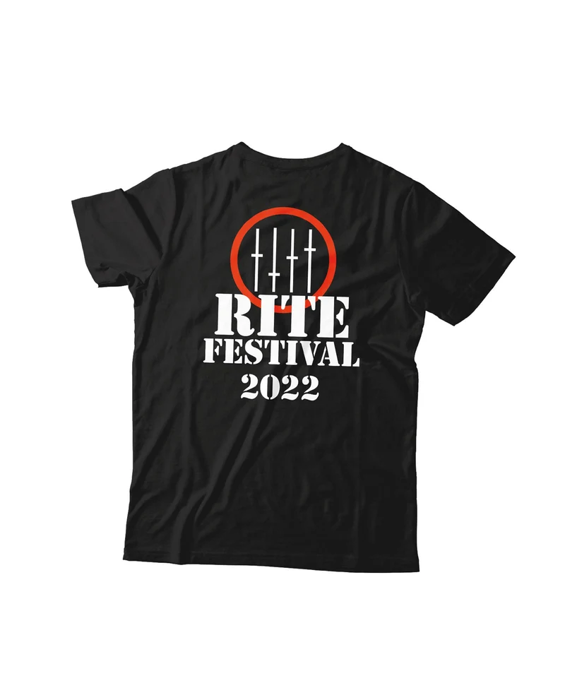 Camiseta RITE FESTIVAL - Negro