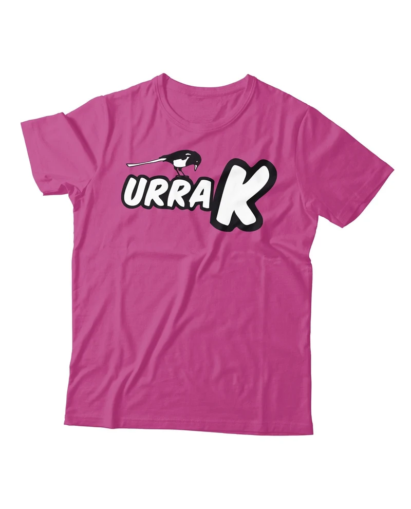 Camiseta URRAK Logo - Rosa Kids