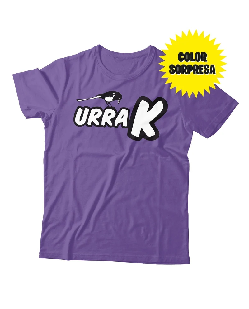 Camiseta URRAK Logo ¡Color sorpresa!