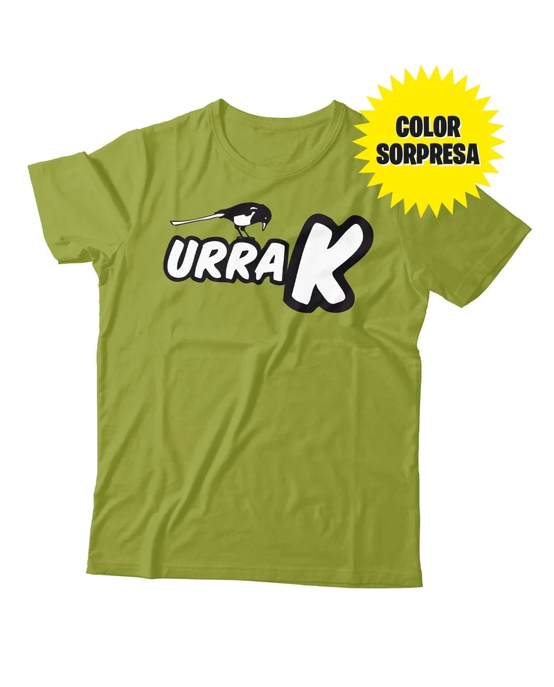 Camiseta URRAK Logo ¡Color sorpresa!