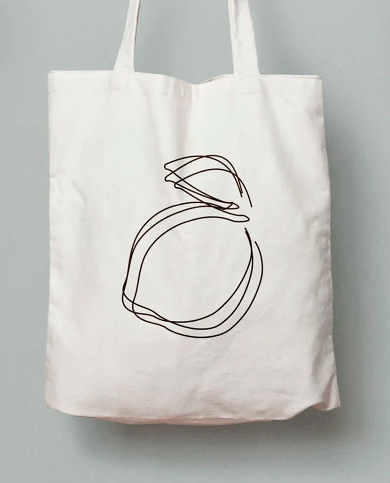Izaro - Bolsa de tela "Limones"