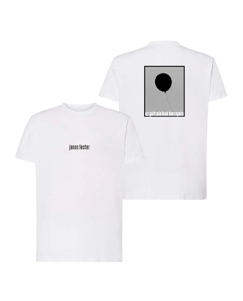 Janus Lester - Camiseta Logo + Globo Blanca