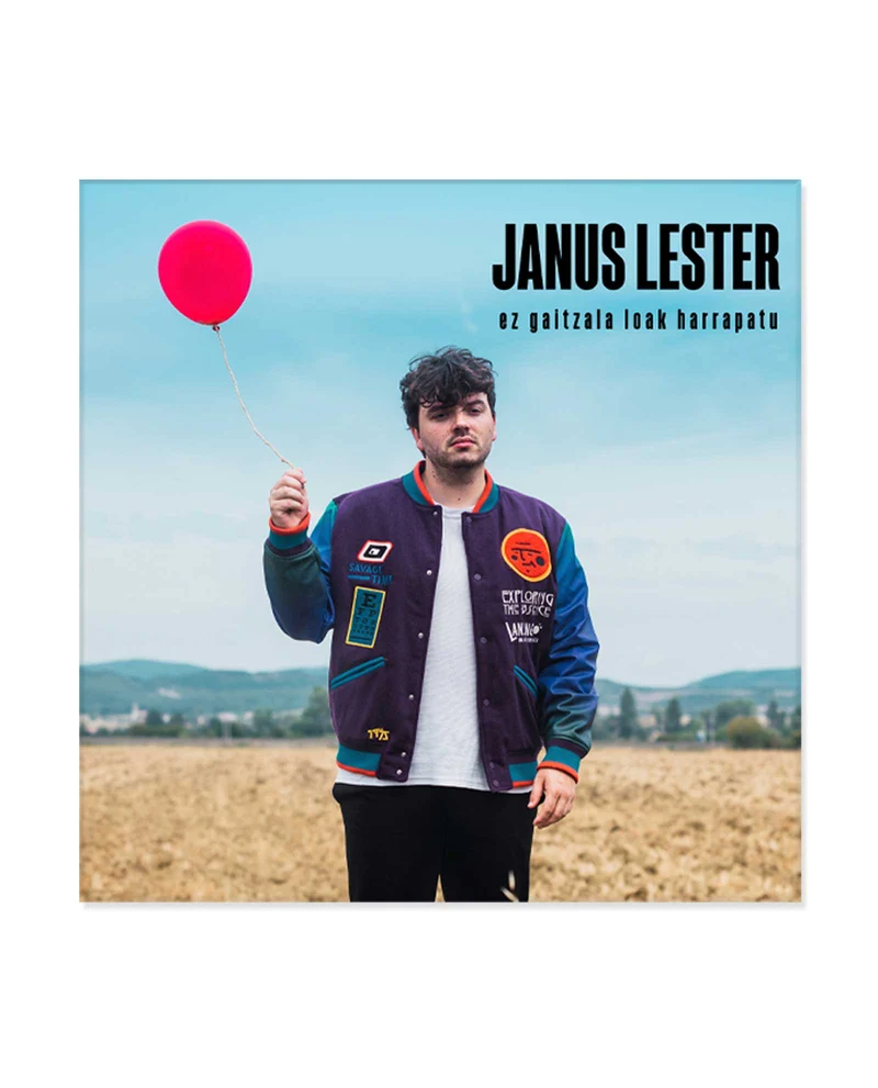 Janus Lester - Pack Disco + Camiseta "ez gaitzala loak harrapatu" Negra