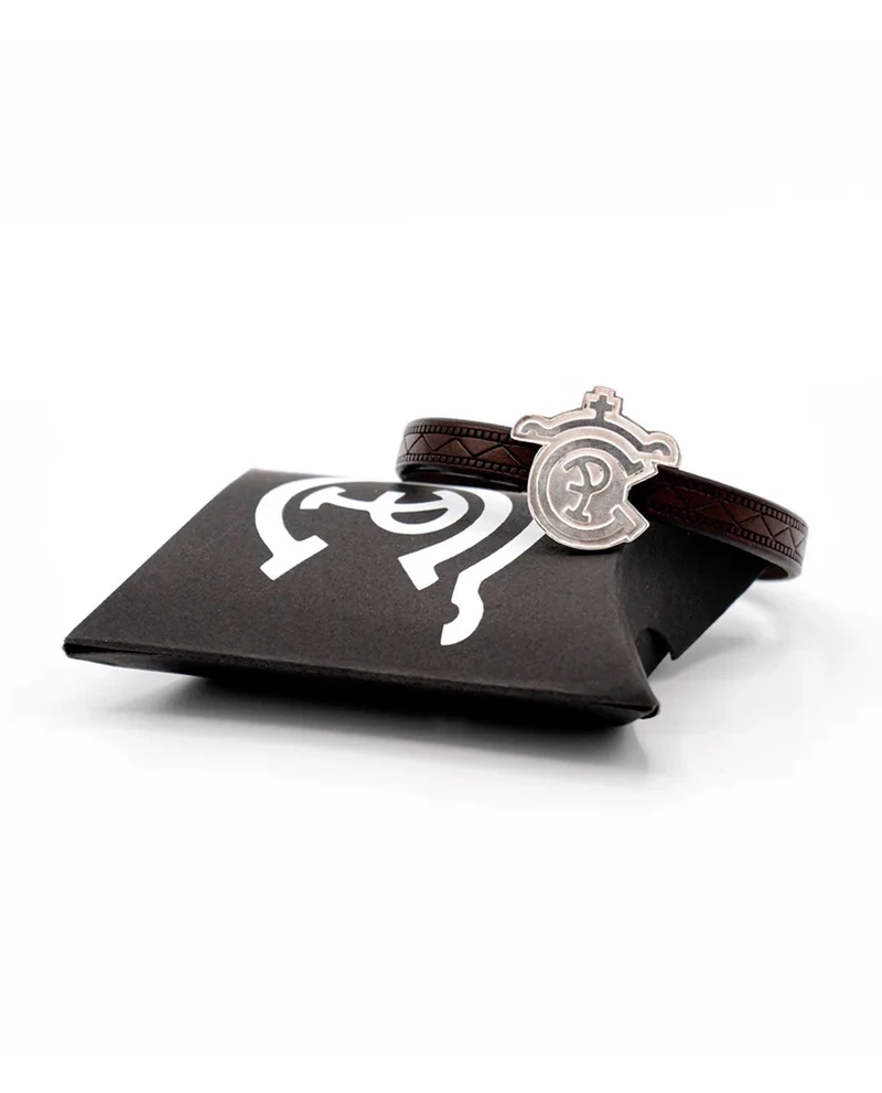 Paco Candela - Pulsera en Plata de Ley y Cuero
