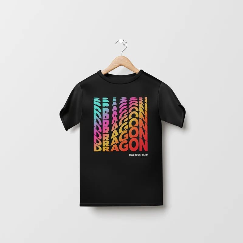 Billy Boom Band - Camiseta Dragón