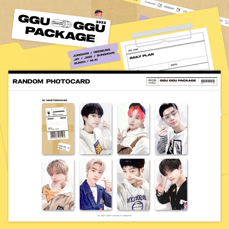 [ENHYPEN] 2022 Ggu Ggu Package : Photocard