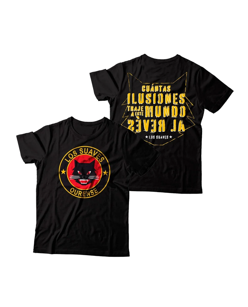Los Suaves - Camiseta "Mundo Al Revés"