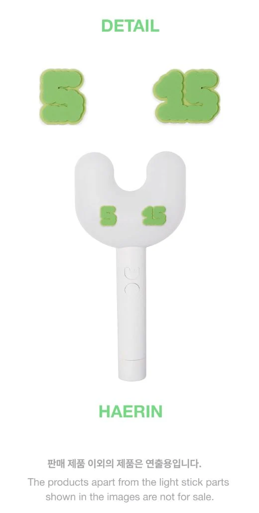 NEWJEANS - BIRTHDAY LIGHT STICK PARTS