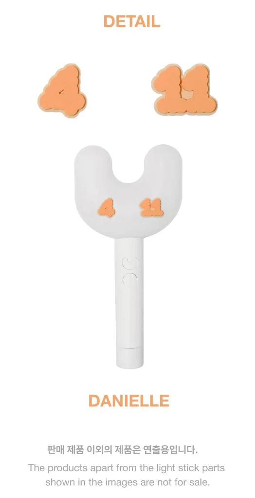 NEWJEANS - BIRTHDAY LIGHT STICK PARTS
