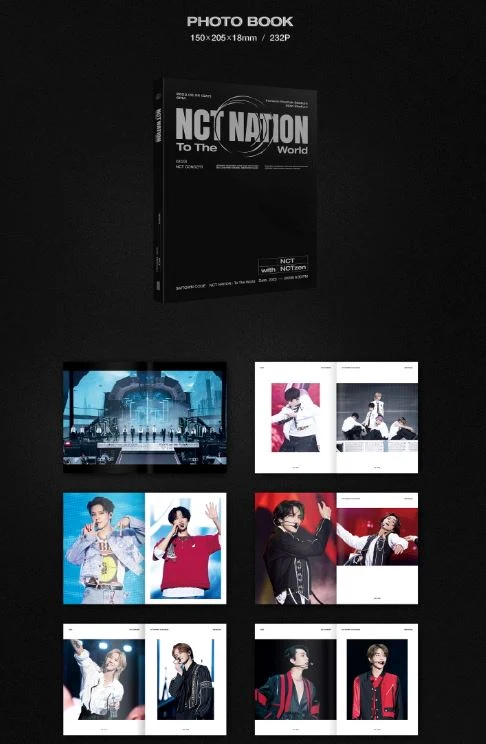 NCT - NCT NATION : TO THE WORLD CONCERT 2023 (DVD, BLU-RAY & SMTOWN CODE)