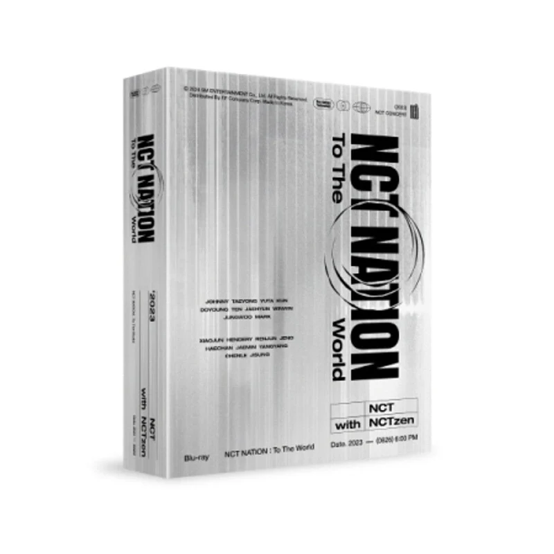 NCT - NCT NATION : TO THE WORLD CONCERT 2023 (DVD, BLU-RAY & SMTOWN CODE)