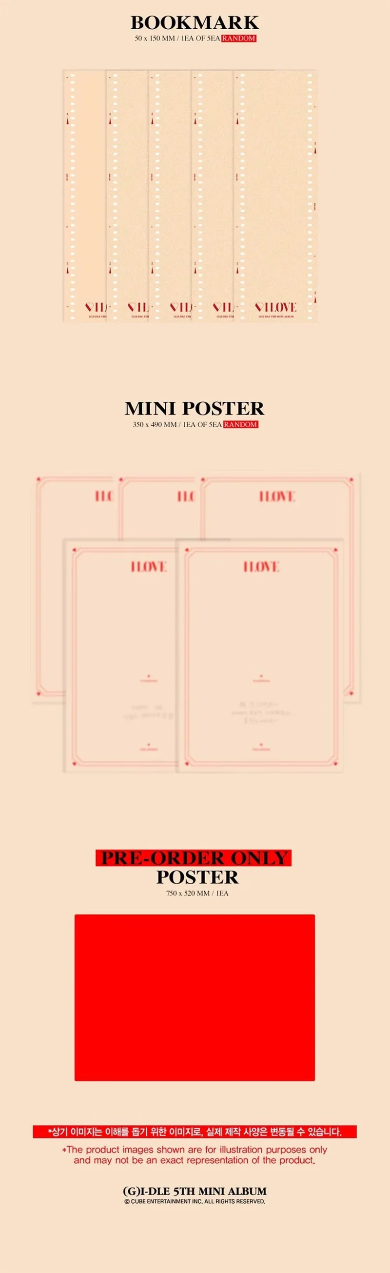 (G)I-DLE - I LOVE (5TH MINI ALBUM)