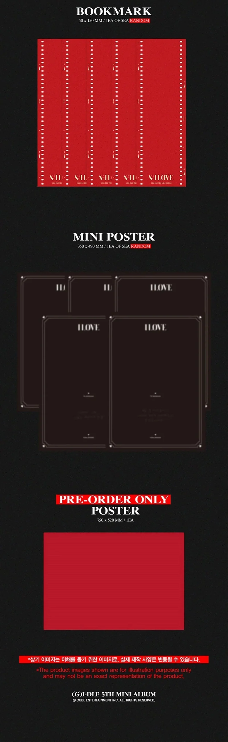 (G)I-DLE - I LOVE (5TH MINI ALBUM)