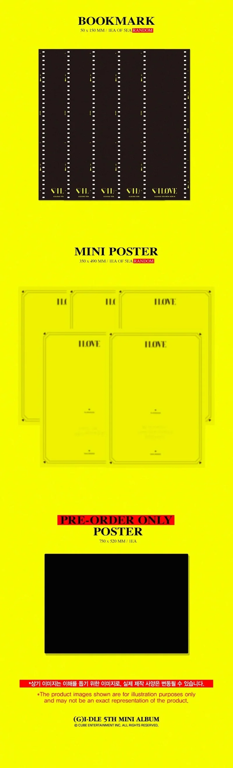 (G)I-DLE - I LOVE (5TH MINI ALBUM)