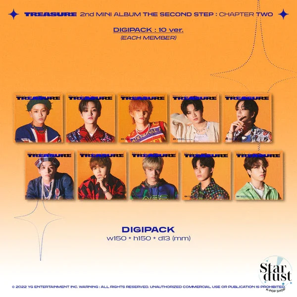 TREASURE - THE SECOND STEP CHAPTER TWO (DIGIPACK VER.)