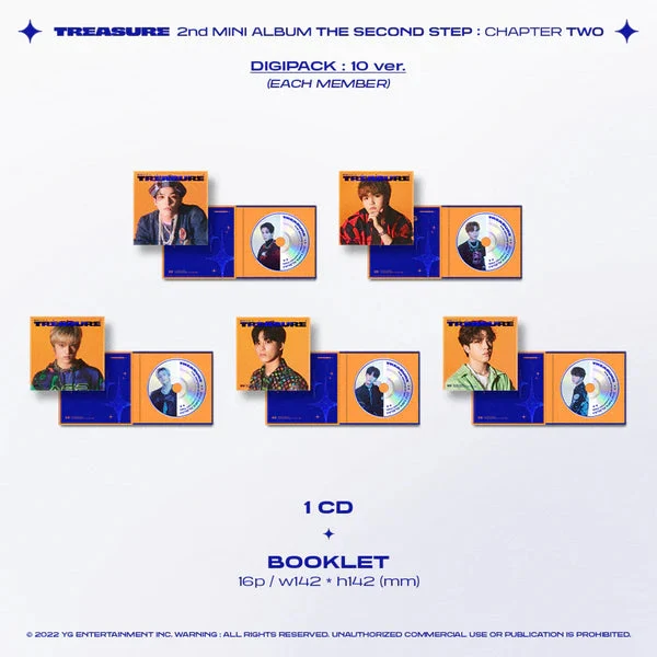 TREASURE - THE SECOND STEP CHAPTER TWO (DIGIPACK VER.)