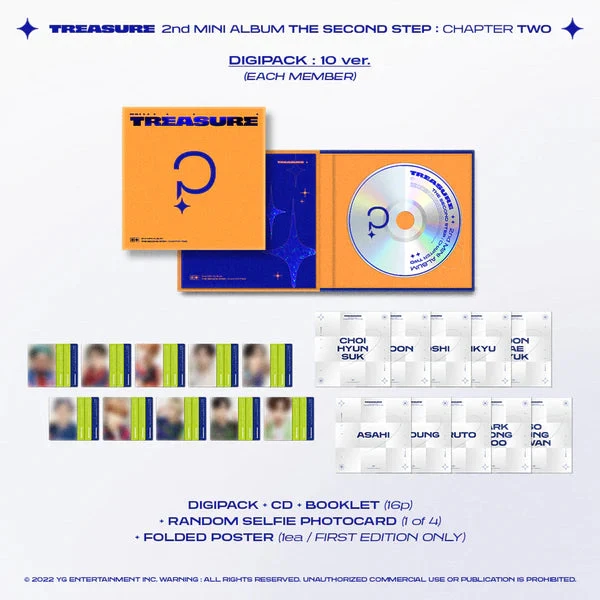 TREASURE - THE SECOND STEP CHAPTER TWO (DIGIPACK VER.)