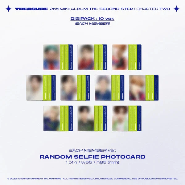 TREASURE - THE SECOND STEP CHAPTER TWO (DIGIPACK VER.)