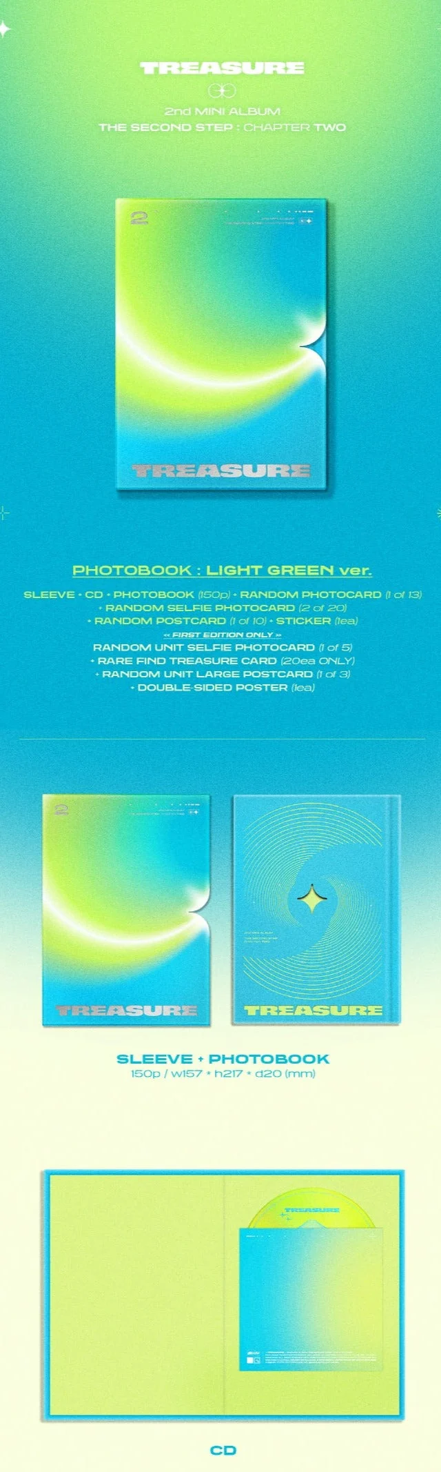 TREASURE - [THE SECOND STEP : CHAPTER TWO] Photobook Ver.