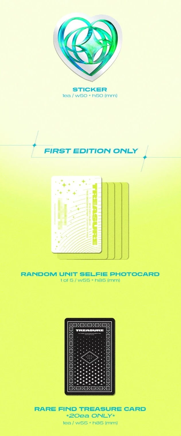 TREASURE - [THE SECOND STEP : CHAPTER TWO] Photobook Ver.