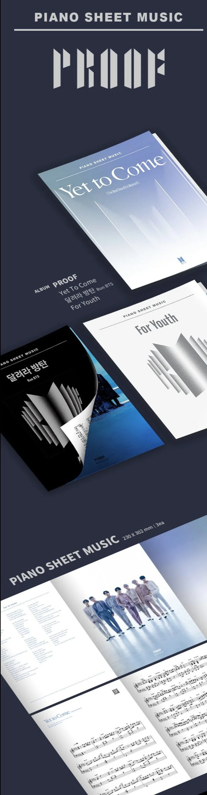 BTS - Piano Sheet Music