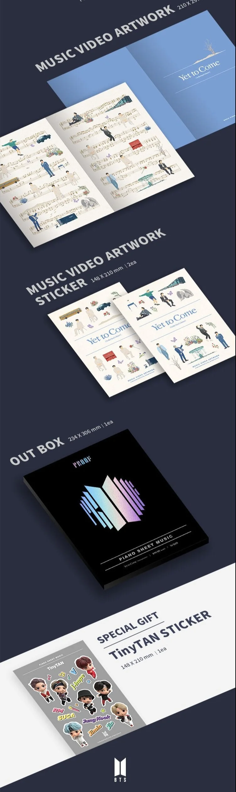 BTS - Piano Sheet Music