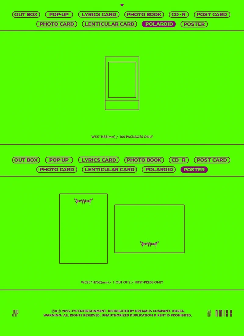 NMIXX - ENTWURF LIMITED VER. (2ND SINGLE ALBUM)