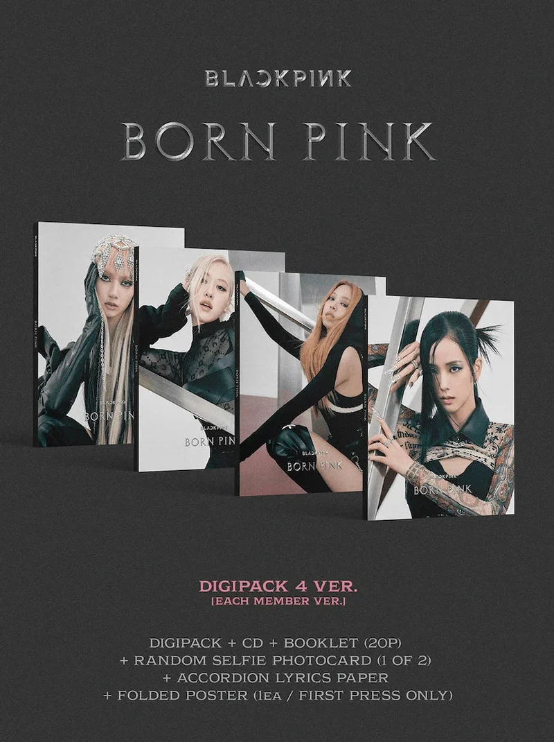 BLACKPINK - Born Pink (Digipack Ver.)