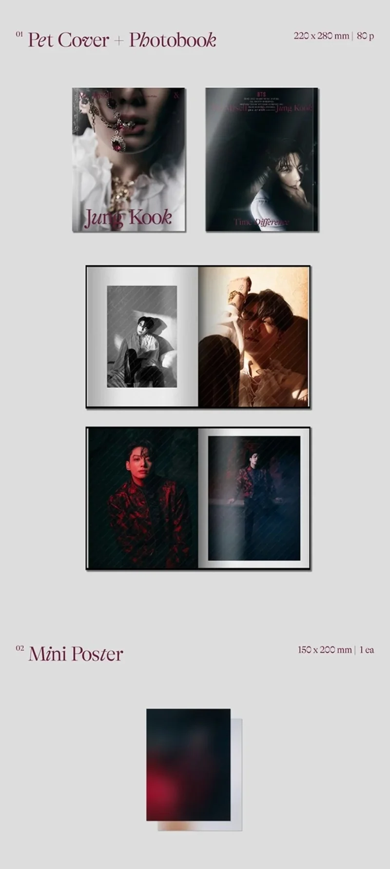 BTS - Special 8 Photo-Folio Me, Myself, and Jungkook 'Time Difference'