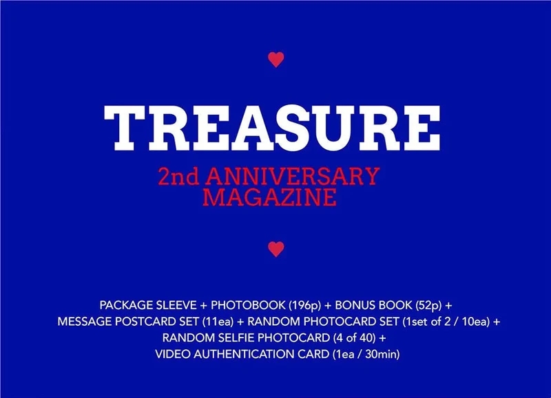 TREASURE - 2ND ANNIVERSARY MAGAZINE