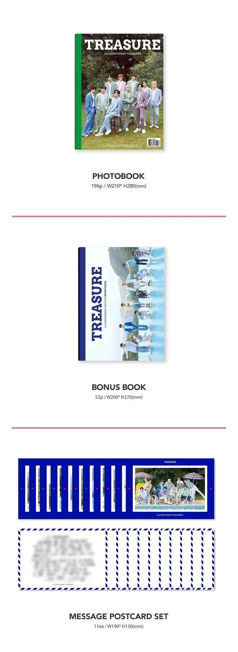 TREASURE - 2ND ANNIVERSARY MAGAZINE