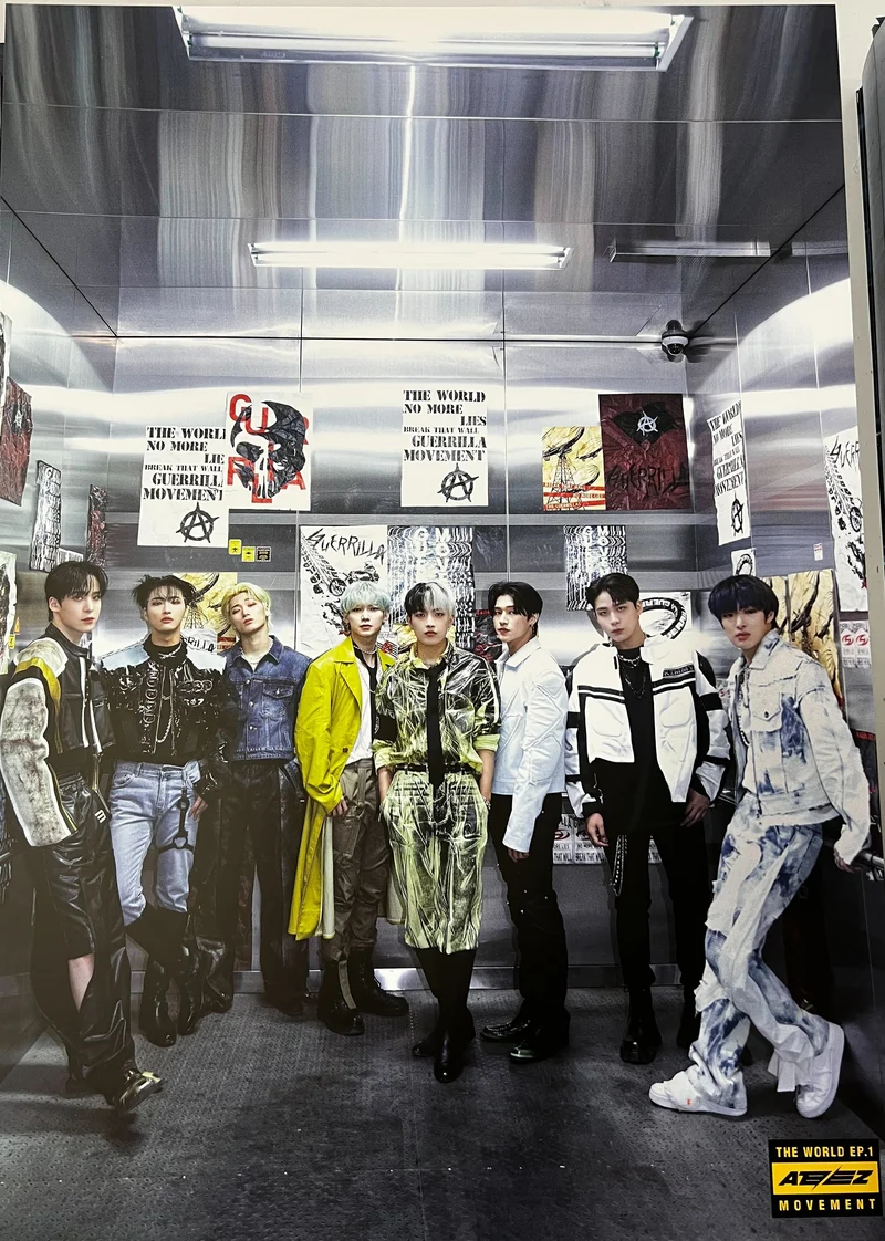 ATEEZ - THE WORLD EP.1 : MOVEMENT POSTER