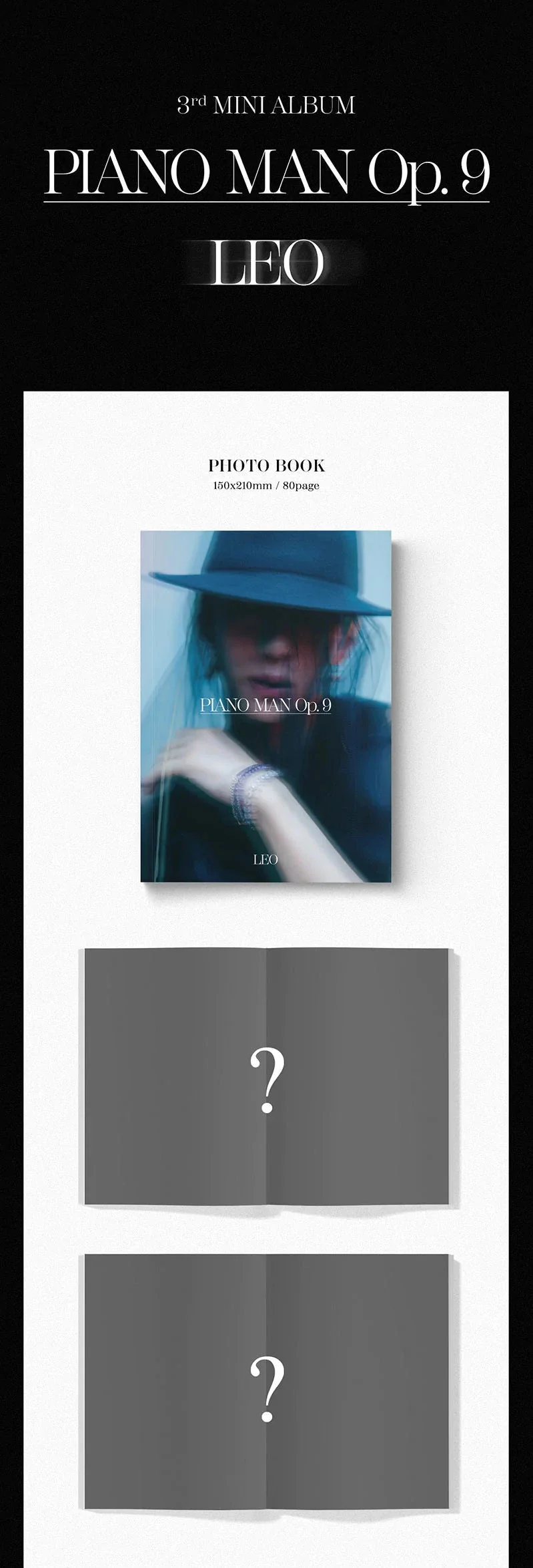 LEO - PIANO MAN OP.9 (3RD MINI ALBUM)