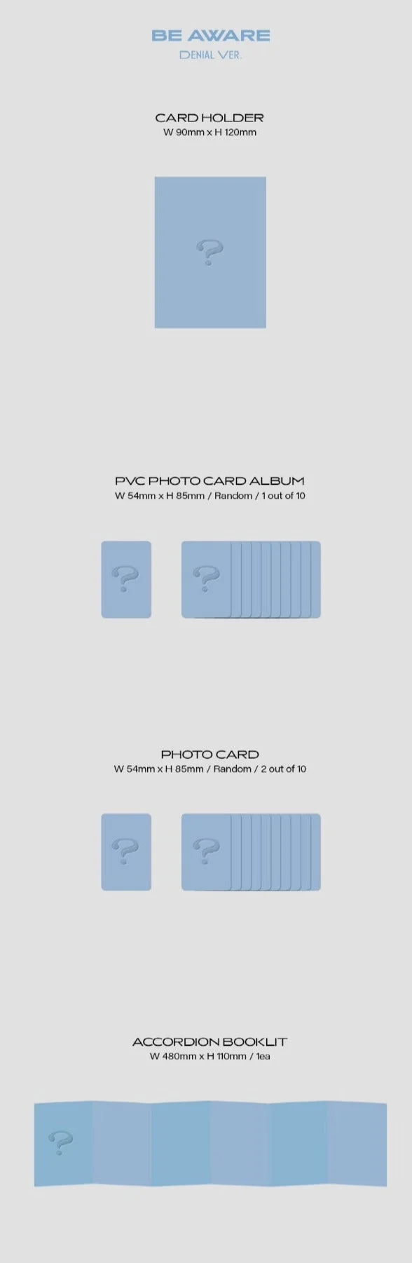 THE BOYZ - BE AWARE (7TH MINI ALBUM) META ALBUM (PLATFORM VER.)