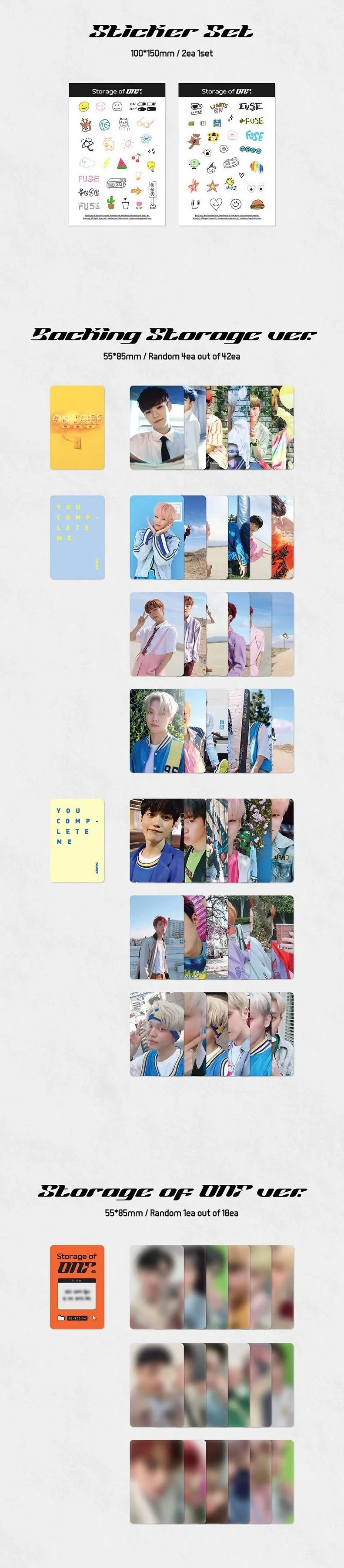 ONF - STORAGE OF ONF (Special Album)