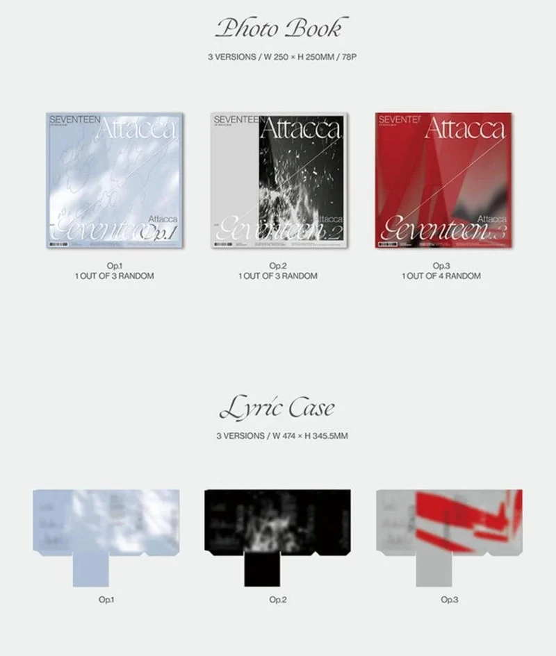 SEVENTEEN - ATTACCA (9th Mini Album)