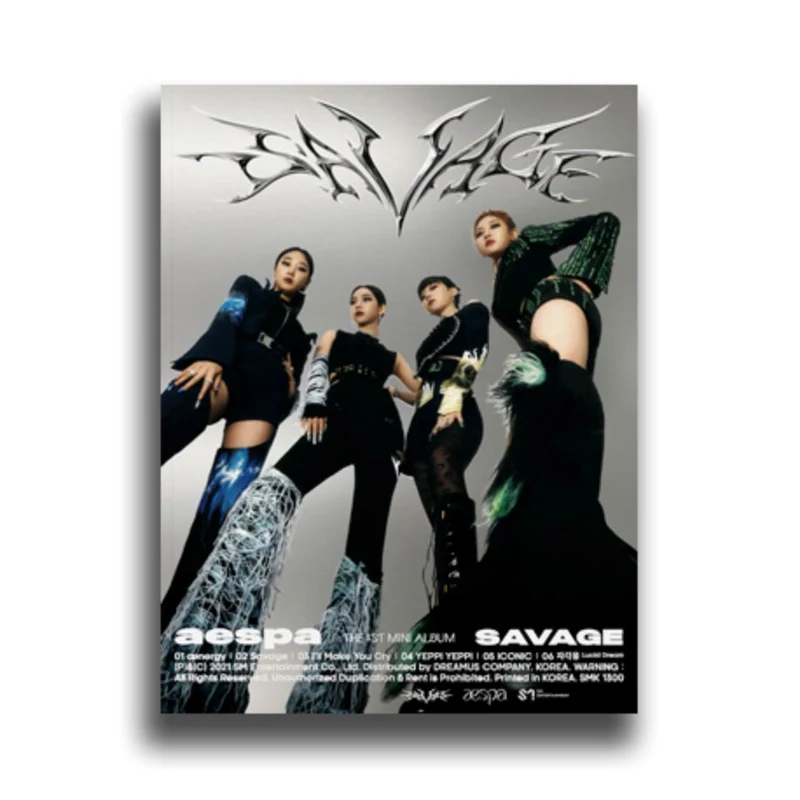 AESPA - SAVAGE (1st Mini Album)