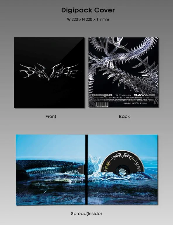 AESPA - SAVAGE (1st Mini Album)