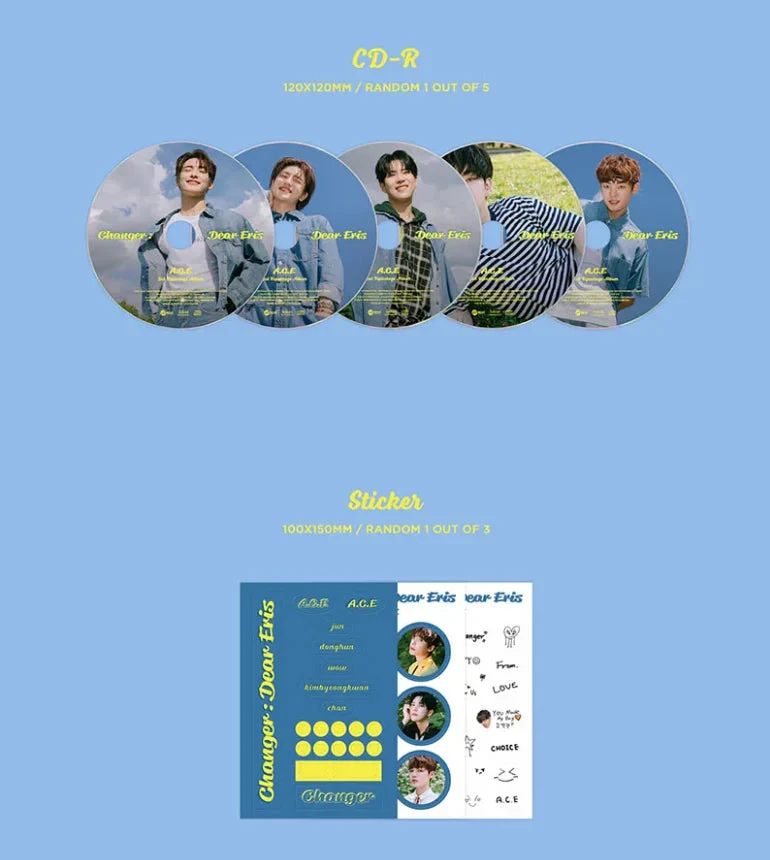 A.C.E - 2nd Album Repackage [CHANGER : DEAR ERIS]