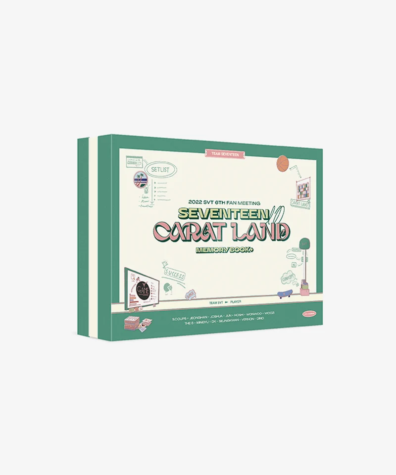 [SEVENTEEN] 2022 : Seventeen in Carat Land : Memory Book + DVD