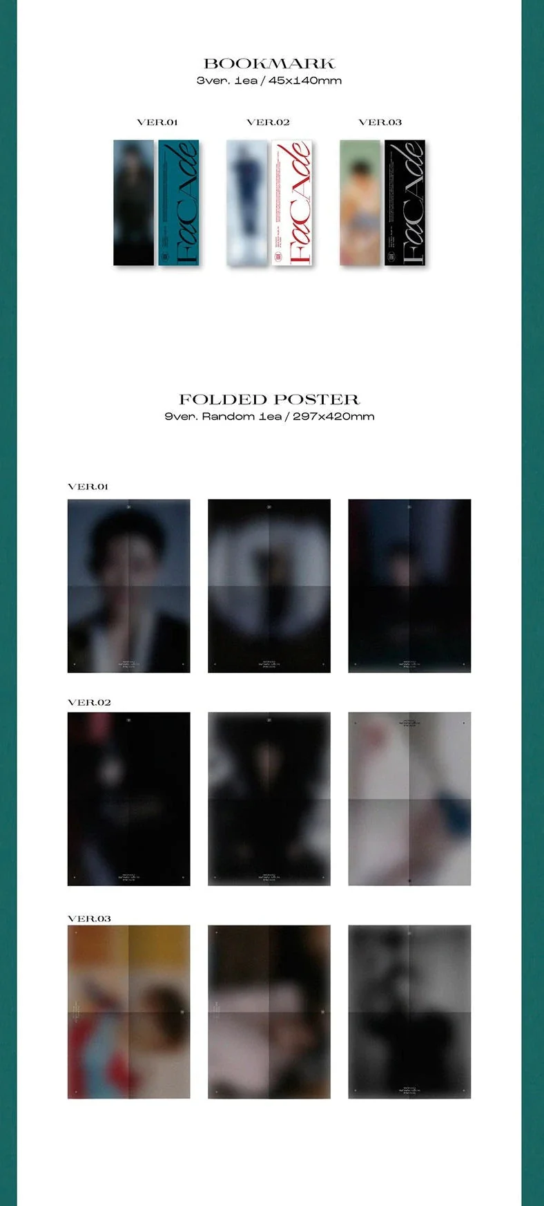 WONHO - [FACADE] 3RD MINI ALBUM