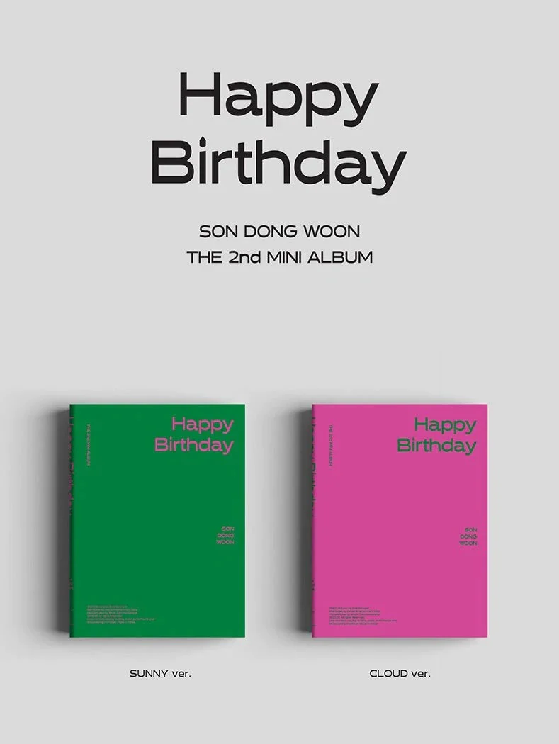 SON DONGWOON - [HAPPY BIRTHDAY] 2ND MINI ALBUM