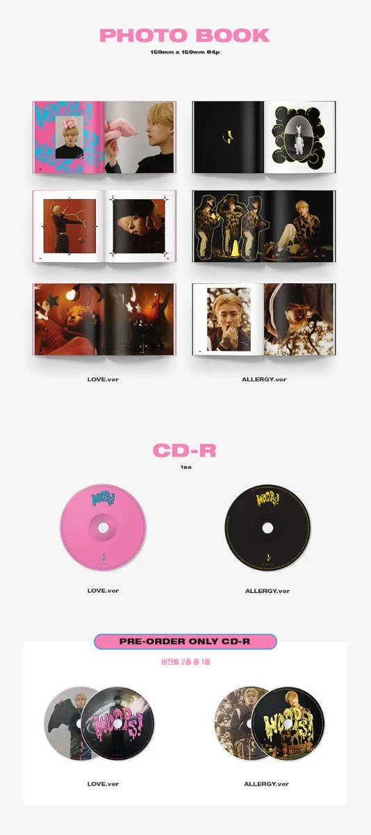 WOODZ - Mini Album Vol.2 - WOOPS!