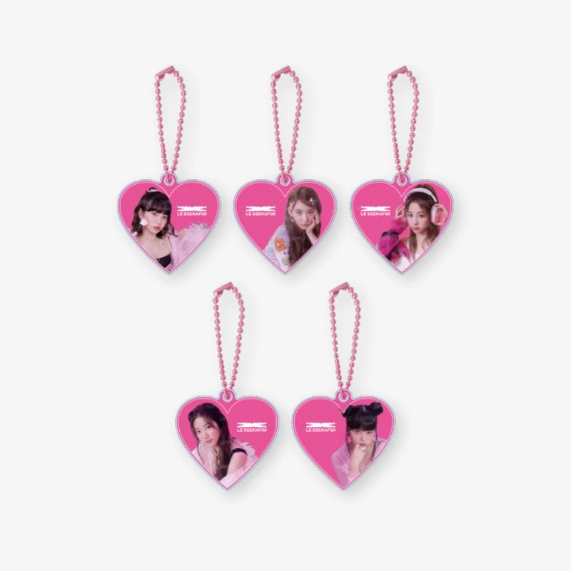 [LE SSERAFIM] Fearless : Japan : Photo Keyring