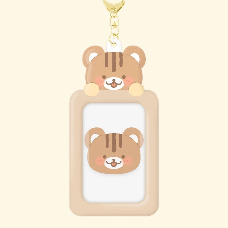 [ANIMAL] Photocard Holder Keyring