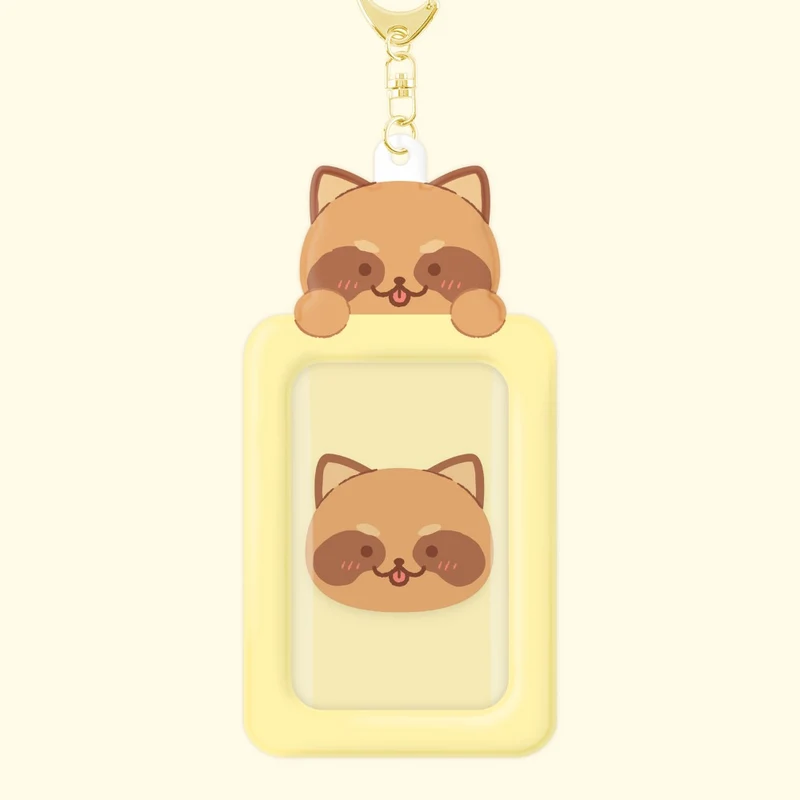 [ANIMAL] Photocard Holder Keyring