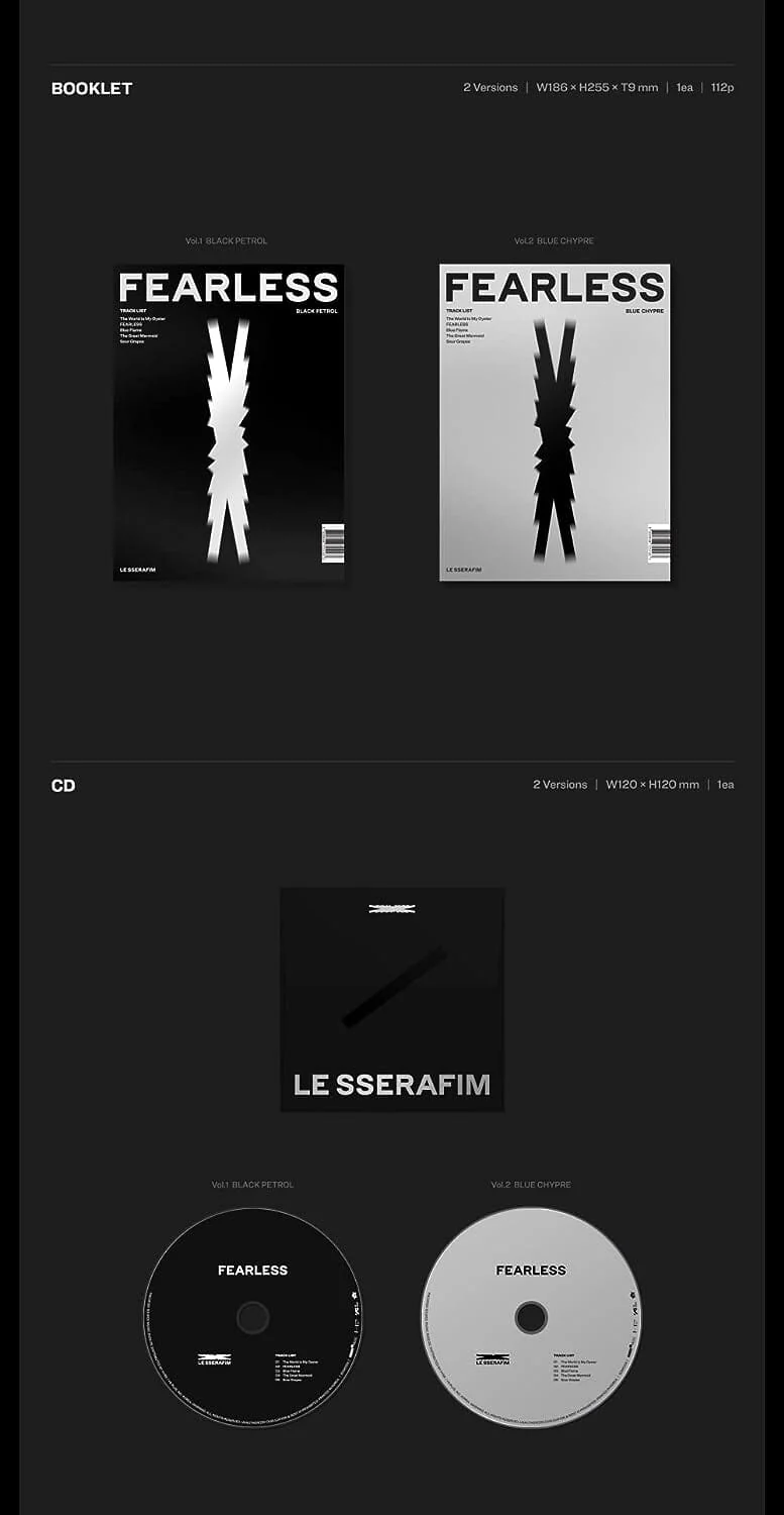 LE SSERAFIM - 1ST MINI [FEARLESS]
